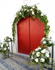 Mariage religieux vert-blanc04